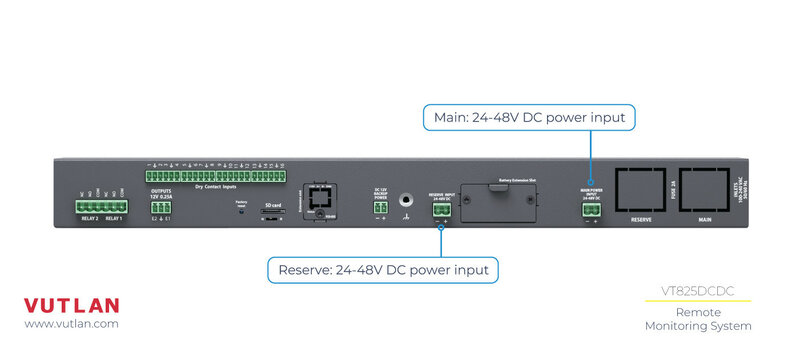 Room Monitoring Unit VT825DCDC